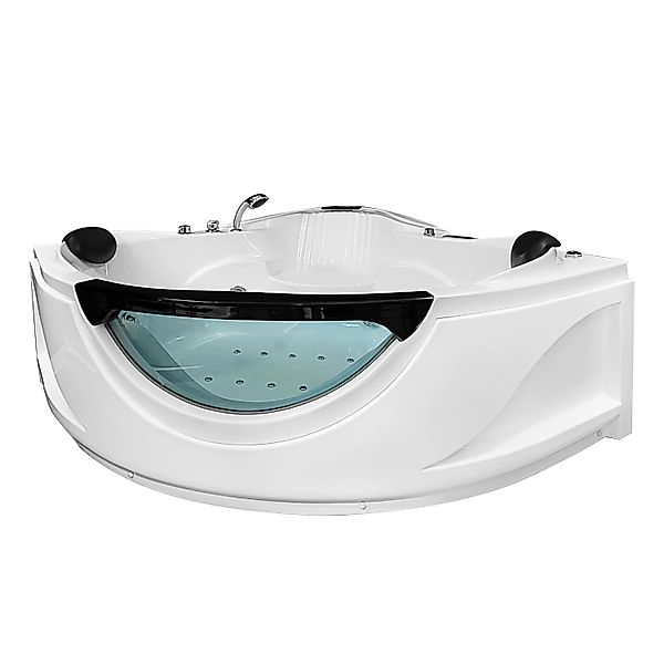 AcquaVapore Whirlpool Vollausstattung Pool Badewanne Eckwanne Wanne W25H-SC günstig online kaufen