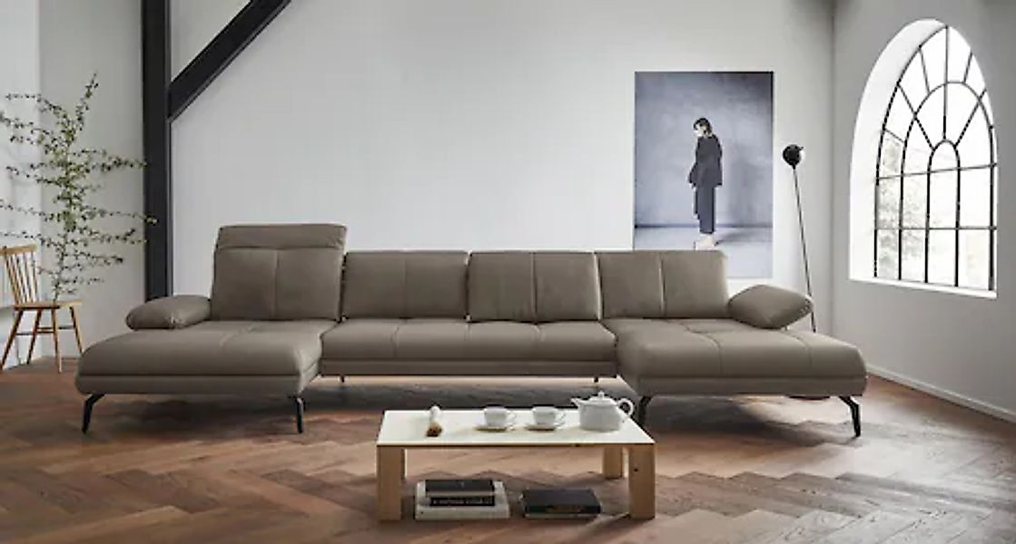 andas Wohnlandschaft »Stenlille Multifunktions-Sofa, U-Form«, incl. Sitztie günstig online kaufen