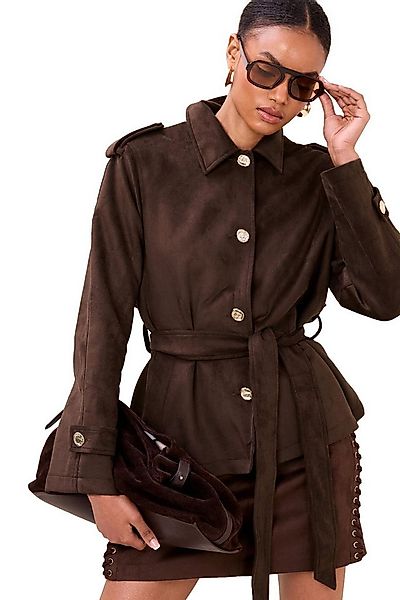 LIPSY Kurzmantel Lipsy Kurzer Trenchcoat, Regular (1-tlg) günstig online kaufen