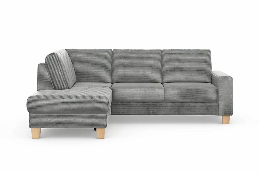 Home affaire Ecksofa »Summer L-Form«, mit Ottomane, wahlweise mit Bettfunkt günstig online kaufen