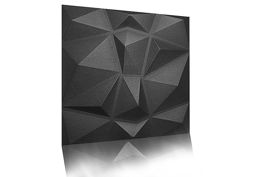 IKHEMalarka 3D Wandpaneel aus Polystyrol Styropor XPS 4m²/16 Stück, BxL: 50 günstig online kaufen