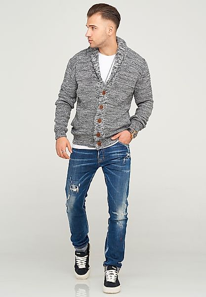 behype Strickjacke MIKITA mit Schalkragen günstig online kaufen