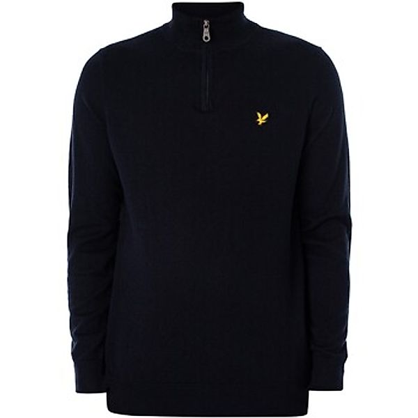 Lyle & Scott  Pullover Marino Strickpullover mit Viertelreißverschluss günstig online kaufen