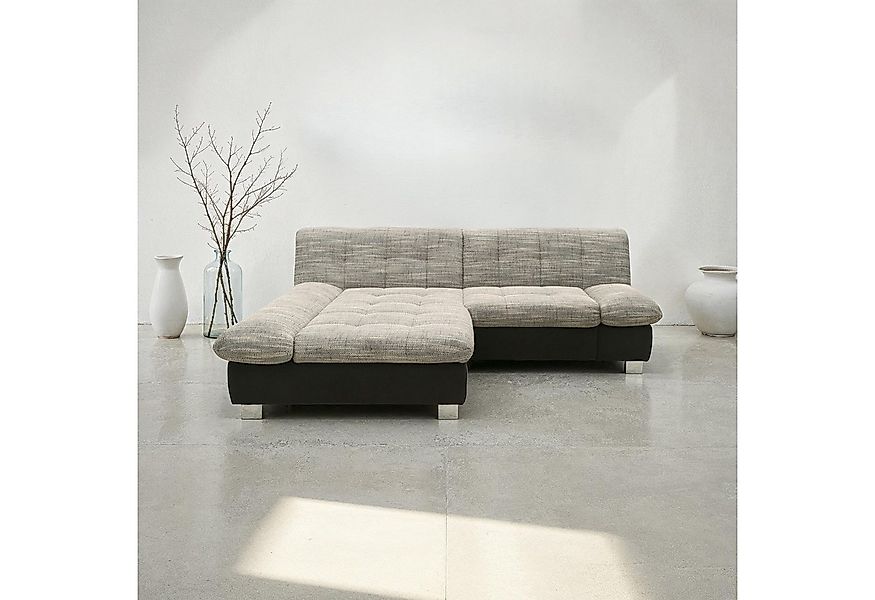 DOMO collection Ecksofa 100031 kompakte Stellmaße, komfortabel und bequem, günstig online kaufen