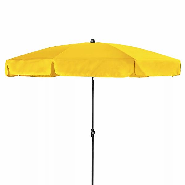 Doppler Balkonschirme Sunline Ø 200 cm Gelb mit Schieber günstig online kaufen