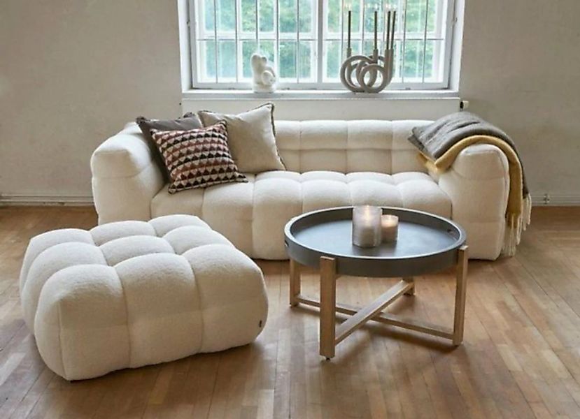JVmoebel 3-Sitzer Sofa Chesterfield 3 Sitzer Polster Couch Antik Stil Texti günstig online kaufen