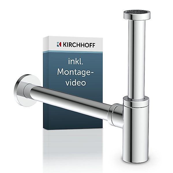 Kirchhoff Siphon Design Flaschensiphon inkl. Reinigungsöffnung, günstig online kaufen