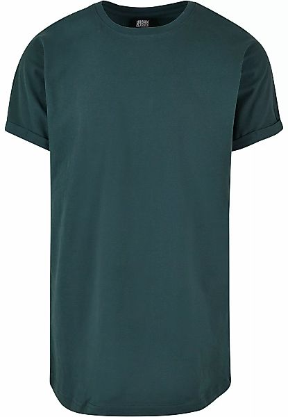 URBAN CLASSICS T-Shirt "Urban Classics Herren Long Shaped Turnup Tee", (1 t günstig online kaufen