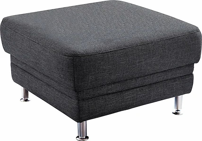 3C Carina Polsterhocker "Korfu", passend zur "Korfu"-Serie, Easy Care-Stoff günstig online kaufen