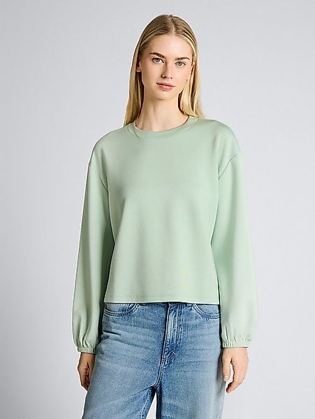 TOM TAILOR Denim Langarmshirt T-Shirt Loose Fit Scuba Langarmshirt günstig online kaufen