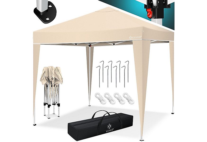 KESSER Pavillon, Pavillon 3x3m wasserdicht inkl. Tasche Pop-Up Klicksystem günstig online kaufen
