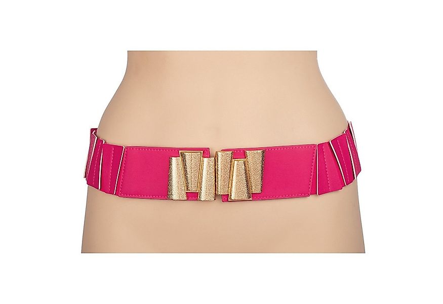 Cassandra Accessoires Taillengürtel "Cone" Stretchgürtel mit goldenem Haken günstig online kaufen
