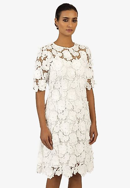 Kraimod Abendkleid mit floralen 3D-Akzenten günstig online kaufen