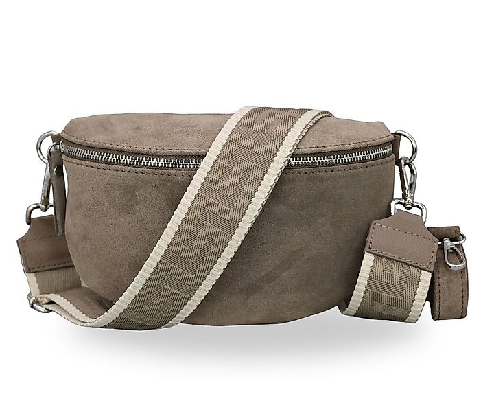 BRISE TASCHE Schultertasche SAHEL SUEDE Bauchtasche Damen Echtes Wildleder, günstig online kaufen