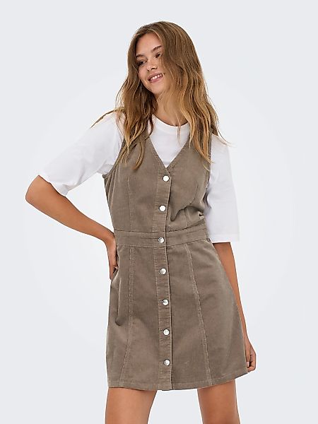 ONLY Cordkleid "ONLMOXIE S/L BUT CORD DRESS CC PNT" Baumwolle, regular fit, günstig online kaufen