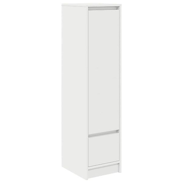 vidaXL Highboard Weiß 29,5x34x119,5 cm Holzwerkstoff 861652 günstig online kaufen