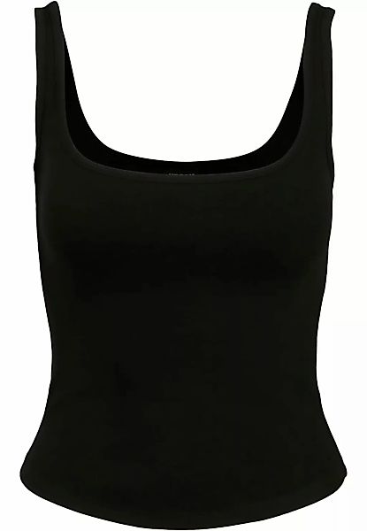 URBAN CLASSICS Muskelshirt "Urban Classics Damen Ladies Wide Neck Top", (1 günstig online kaufen