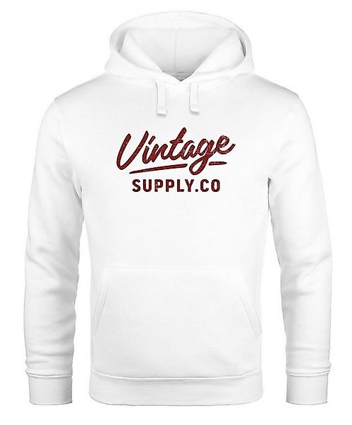 Hoodie Hoodie Herren Bedruckt Vintage Schriftzug Retro Design Kapuzenpullov günstig online kaufen