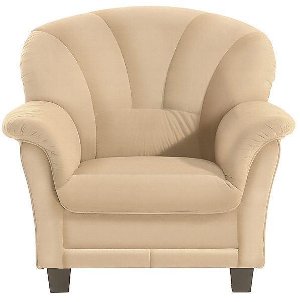 Home affaire Sessel "Camelita zeitlos, bequeme Armlehnen, auch in Leder, Br günstig online kaufen