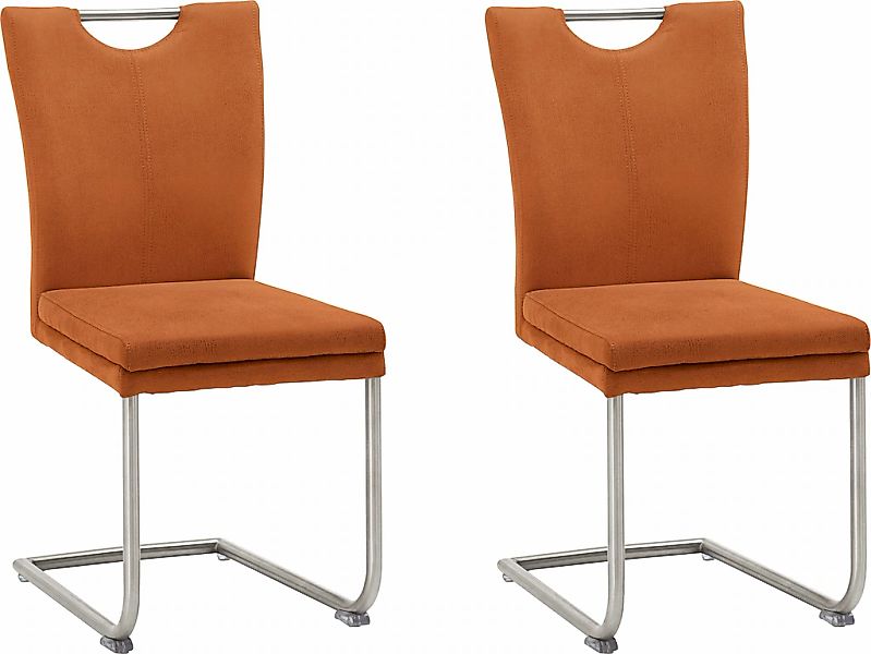 NIEHOFF SITZMÖBEL Esszimmerstuhl "Top Chairs", Microfaser, Griff im Rücken, günstig online kaufen