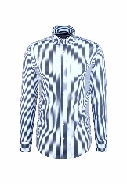 seidensticker Businesshemd "Schwarze Rose" X-Slim 1/1 Kentkragen Druck günstig online kaufen