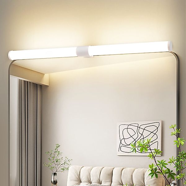 Nettlife LED Spiegelleuchte Bad Schwarz Klemmbar günstig online kaufen