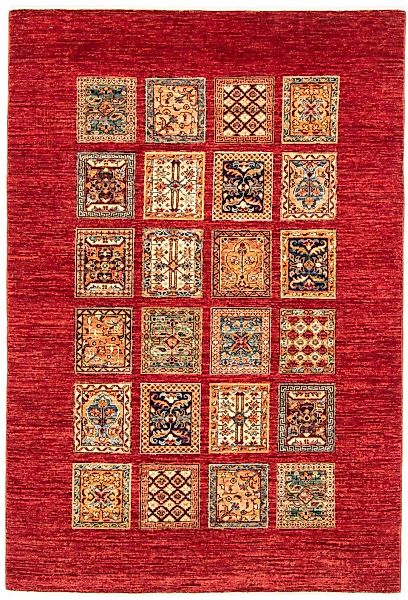 morgenland Orientteppich »Ziegler - 188 x 124 cm - rot«, rechteckig, Wohnzi günstig online kaufen
