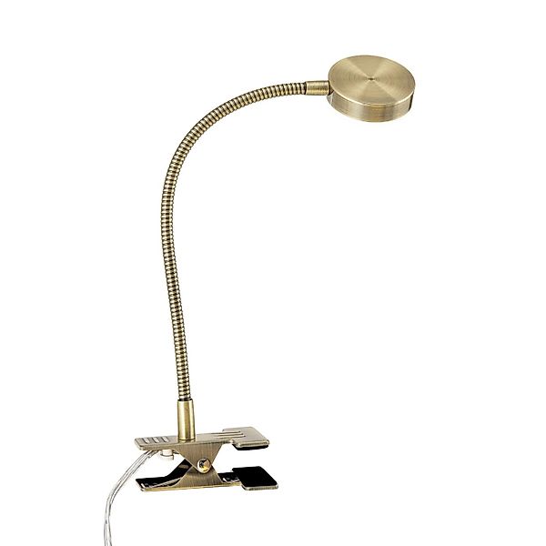 Orion Leuchten LED Klemmleuchte Mira 3W 250LM 4000K Antik günstig online kaufen