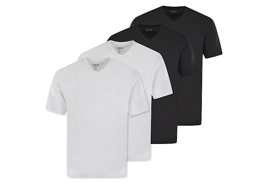 Hajo T-Shirt Herren T-Shirt 4er Pack Baumwolle (Packung, 4er Pack) günstig online kaufen