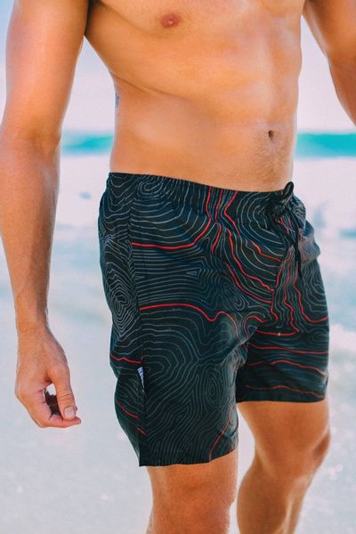 GUGGEN Mountain Badehose Herren Badehosen Badeshorts günstig online kaufen