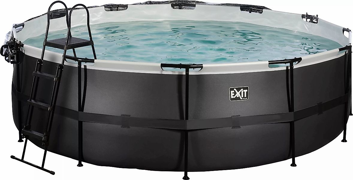 EXIT Framepool inkl. multifunktionaler Poolabdeckung und günstig online kaufen
