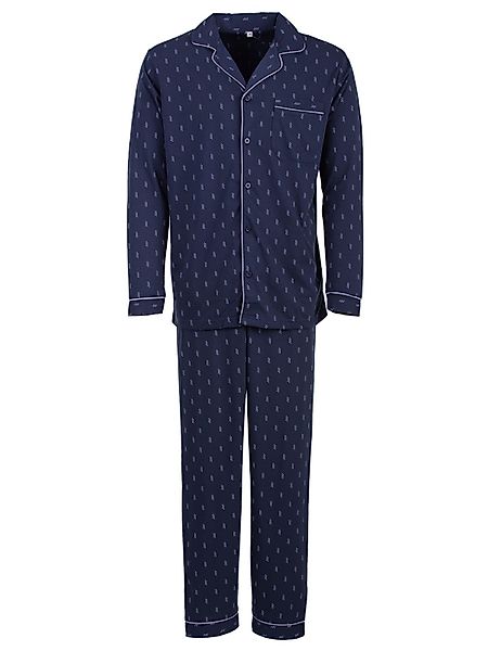 Henry Terre Schlafanzug Pyjama Set Langarm günstig online kaufen