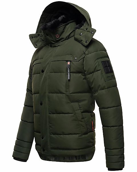 Stone Harbour Steppjacke "Witas" mit Kapuze gesteppte Herren Winterjacke mi günstig online kaufen