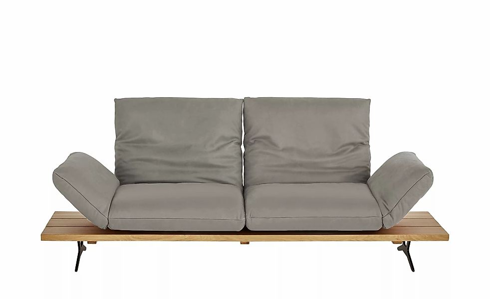 KOINOR Ledersofa  Marilyn ¦ grau ¦ Maße (cm): B: 232 H: 96 T: 90.0 Polsterm günstig online kaufen