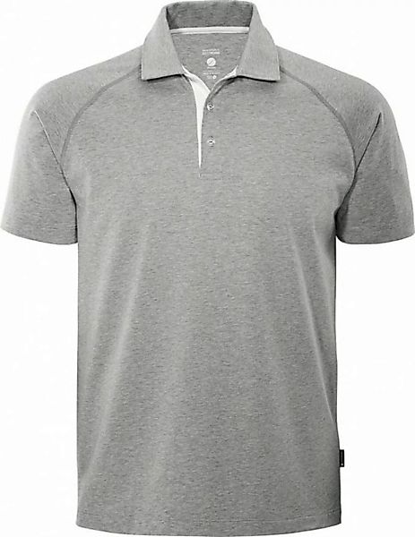 SCHNEIDER Sportswear Poloshirt MATTYM Kurzarm-Poloshirt Herren grau-meliert günstig online kaufen