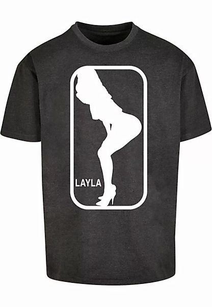 Merchcode T-Shirt Merchcode Herren Layla Dance X Oversize Tee (1-tlg) günstig online kaufen