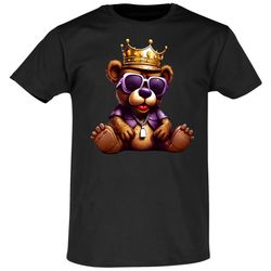 Banco T-Shirt Herren Gangster Bär Krone günstig online kaufen