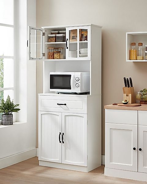 VASAGLE Buffet Mehrzweckschrank, Vorratsschrank, mit verstellbaren günstig online kaufen