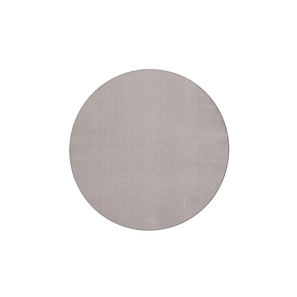 Floornovo Hochflor Teppich Nr. 31 Rund Einfarbig Durchmesser 120 cm günstig online kaufen