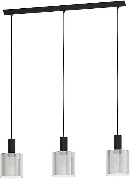 EGLO Hängeleuchte GOROSIBA Pendellampe - Stahl - E27 - 3X40W - IP20, ohne L günstig online kaufen
