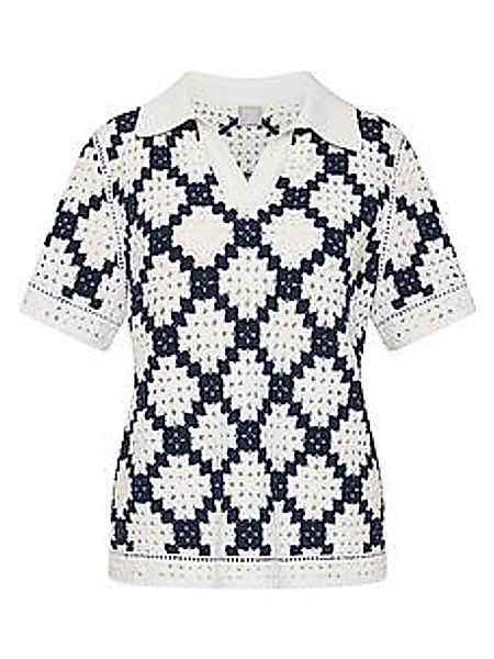 Polo-Pullover Rabe weiss günstig online kaufen