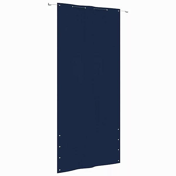 Vidaxl Balkon-sichtschutz Blau 120x240 Cm Oxford-gewebe günstig online kaufen