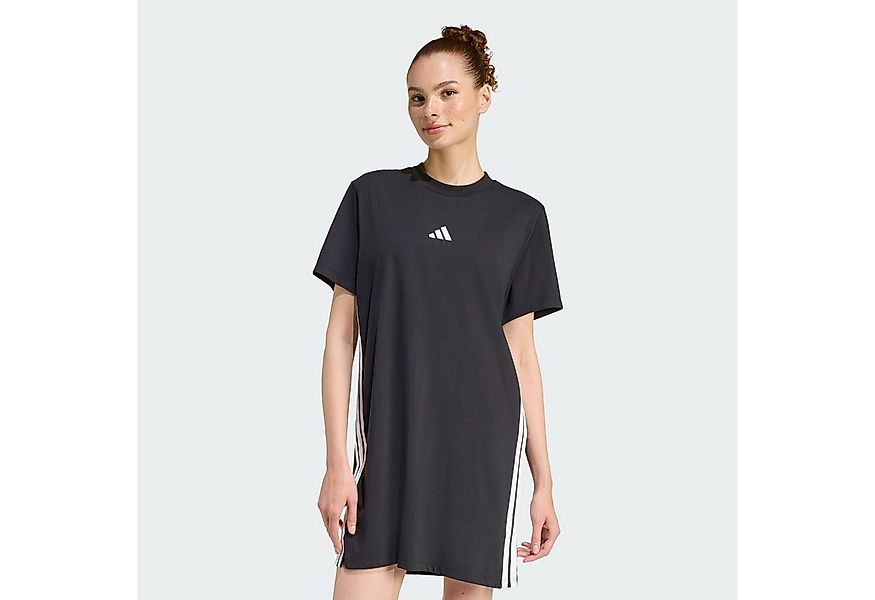 adidas Sportswear Shirtkleid ESSENTIALS 3-STREIFEN-T-SHIRT-KLEID (1-tlg) günstig online kaufen