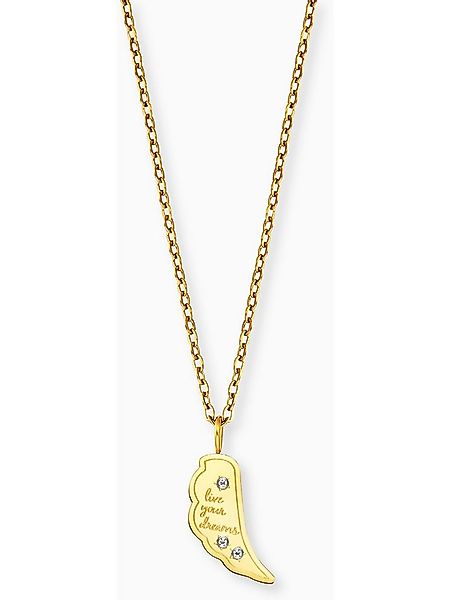 Engelsrufer Silberkette Engelsrufer Damen-Kette Edelstahl 3 Zirkonia günstig online kaufen