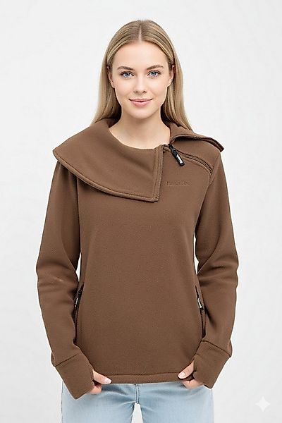 Bench. Fleecepullover APRILLE warmes, tailliertes Fleeceshirt mit Troyerkra günstig online kaufen
