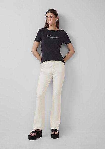 QS Chinos Jeans-Hose REENA Jeans Reena / Slim Fit / High Rise/ Flared Leg günstig online kaufen