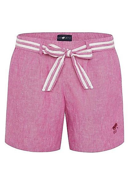 Polo Sylt Shorts mit Gürtel aus Stoff günstig online kaufen