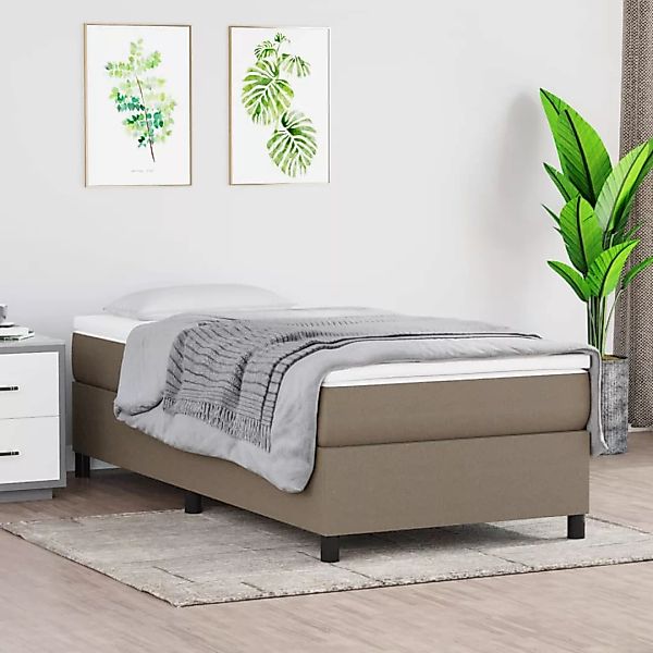 Vidaxl Boxspringbett Hellgrau 80x200 Cm Samt günstig online kaufen