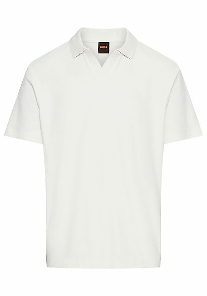 BOSS ORANGE Poloshirt "Pe doubletowel", aus Frottee-Qualität günstig online kaufen