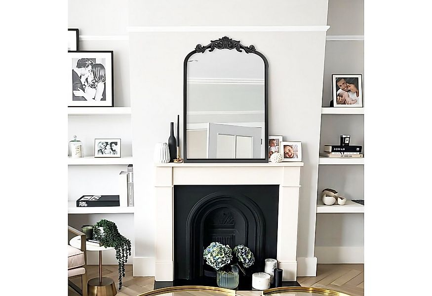 G-LEAF Spiegel Wandspiegel/Ganzkörperspiegel im Barockstil, mit Perlenverzi günstig online kaufen